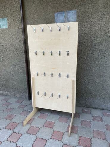 оборудование для магазина бу: СРОЧНО! ЦЕНА СНИЖЕНА! Стеллаж из фанеры, абсолютно новый. Делали на — 1