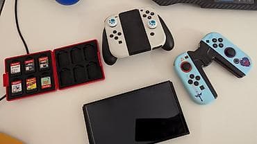 редми 12 с: Nintendo Switch OLED + аксессуары и игры Состав: - Консоль Nintendo — 1