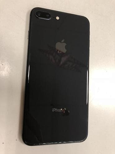 ipod 6: IPhone 8 Plus, Б/у, 64 ГБ, Jet Black, Кабель, 81 % — 1