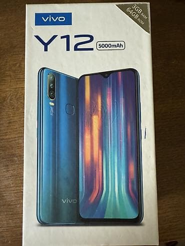vivo 40: Vivo Y12, 64 ГБ, цвет - Синий — 3