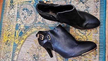 женские полусапожки: Женские ботильоны на каблуке куплены в Америке, очень удобные размер — 5