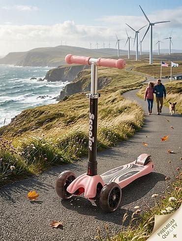 купить детский самокат: ​🛴 Детский трехколесный самокат с подсветкой колес 🌟 ​💥 Веселый, яркий — 1