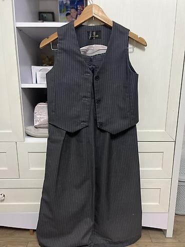 вещи hm: Комплект, цвет - Серый, Б/у — 2