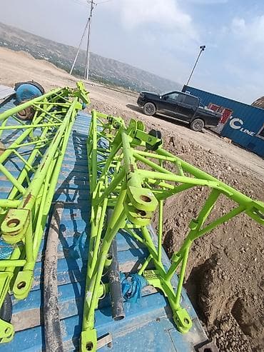 щит цу: Секционные элементы стрелы башенного/стрелового крана (зелёные) — 9