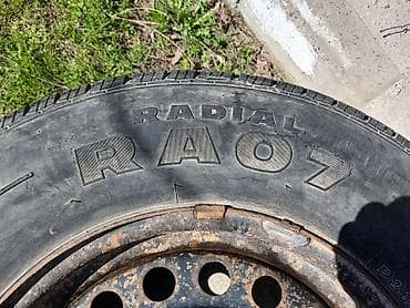 матис балон: Колеса в сборе 215 / 75 / R 15, Всесезонная, Б/у, Запаска, Легковые, Железные, отверстий - 5 — 2