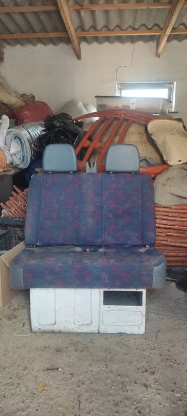 старые диваны на пружинах: Комплект сидений, Ткань, текстиль, Mercedes-Benz Б/у — 8