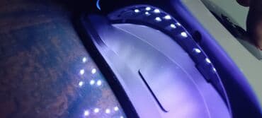 купить набор инструментов для маникюра: Модернизированная новая в упаковке индукционная светодиодная УФ-лампа — 5