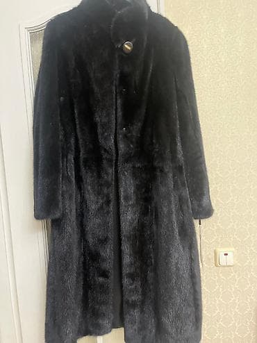 Шубы: Шуба, Норка, Длинная модель, Финляндия, 3XL — 1