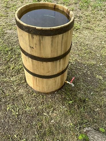 расширительный бак: Бочка Дерево, 100 л, Самовывоз — 2