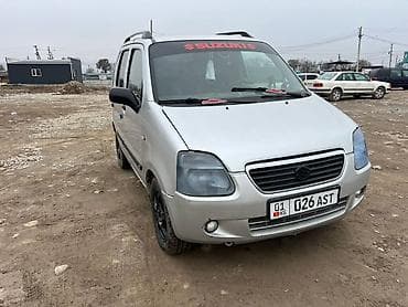Транспорт: Suzuki Wagon R: 2001 г., 1.3 л, Ручные, Бензин, Минивэн — 1
