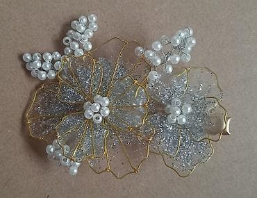 украшения изделия ручной работы: Брошь-цветок ручной работы так же делаю индивидуальные изделич под — 1