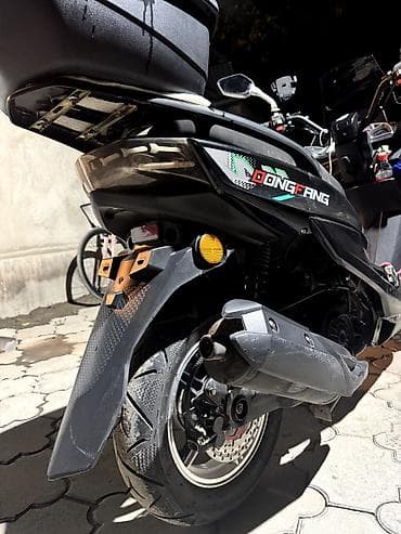 gilera runner: Скутер DongFang, черный, городской класс. 150кубов полный пакет — 9