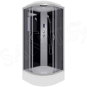 Душевая кабина Полукруглая, Покрытие: Тонированное