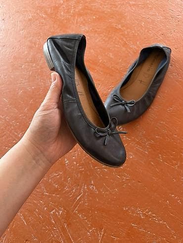 Женская обувь: Балетки Tamaris - Цвет: синий, матовый - Материал верха: натуральная — 4