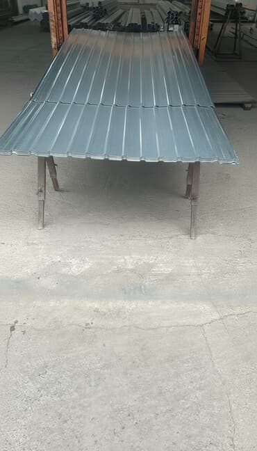 купить профнастил для крыши: Профнастил оцинкованный - Профиль: трапециевидный, с продольными — 1