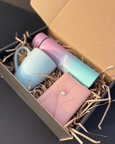 подарки девочкам: Подарочные наборы в розовых тонах 1) Набор “8 Марта” - Керамическая — 3