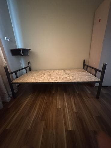 bunk bed: Односпальная кровать, Новый, Каркас без матраса, длина - 185 см — 2