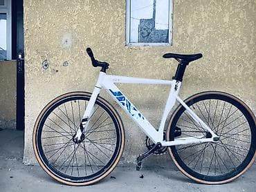купить черную маску: Фикс-байк (single speed) с жесткой вилкой - Рама и вилка: алюминий — 2