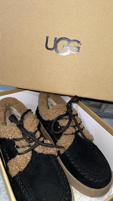 обувь уги: Лоферы, 37, UGG, Новый, цвет - Черный, Платная доставка, Самовывоз — 3