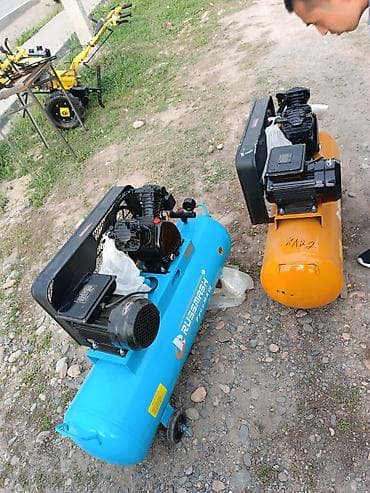 мастит: Компрессор Для покраски, Электрический, Поршневой, Новый — 3