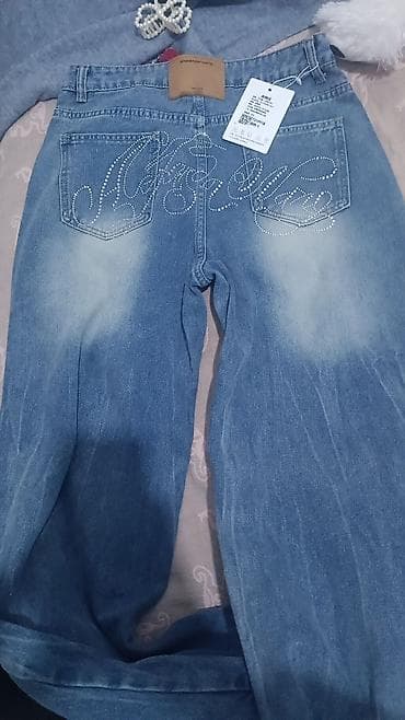 пояс ремень: Джинсы, Китай, Средняя талия, Со стразами, L — 4