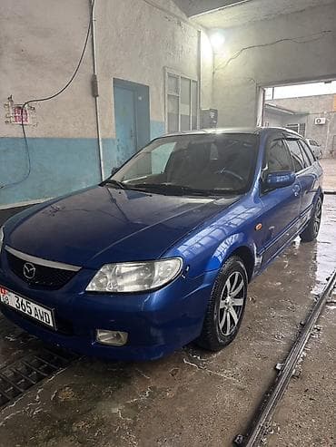 глушитель спортивный: Mazda 323: 2000 г., Хэтчбэк — 2