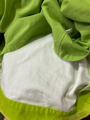 дом вещи: Детское платье, цвет - Зеленый, Б/у — 8