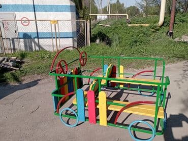 садовые качели: Детский автомобиль!!! Для муниципальных и частных садов! Игровых — 6