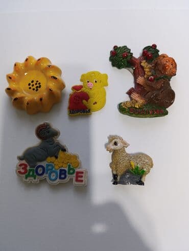 сувениры ручной работы: Коллекция магнитов на холодильник. 1фото по 150с каждый 2 по 100с, 3 — 8