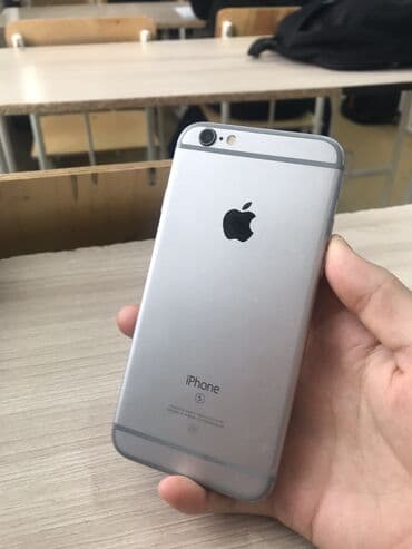 айфон 6с ош: IPhone 6s, Б/у, 16 ГБ, Серебристый, 96 % — 1