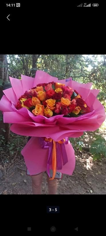 пионы букет: 51роза букеты от 1900сом Акция‼️‼️‼️24/7 — 2