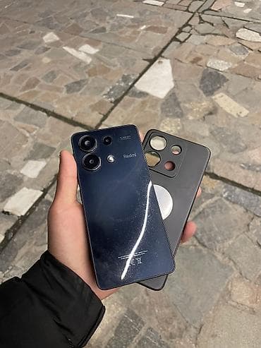 игры кальмара: Redmi, Redmi Note 13, Б/у, 128 ГБ, цвет - Черный, 2 SIM — 2