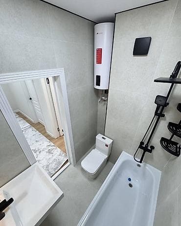 1 бөлмө, 39 м², Дордой Моторс базары Элитка, 8 кабат, Евро оңдоо — 10