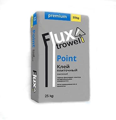 time try: Плиточный клей Flux Trowel Point, мешок 25 кг. 25 мешков. ТОЛЬКО — 2