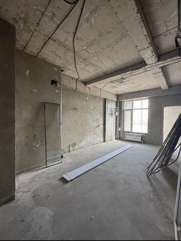 сдаю квартиру пишпеке: 2 комнаты, 53 м², Элитка, 9 этаж, ПСО (под самоотделку) — 4