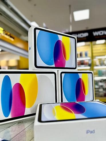 Планшет, Apple, память 128 ГБ, 10" - 11", Wi-Fi, Новый, Классический цвет - Синий
