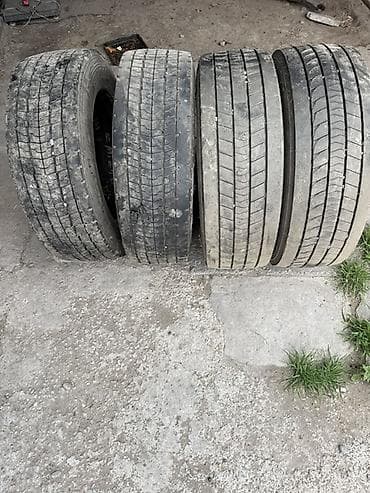 резина балон: Шины R 22,5, Комплект, Грузовики/Автобусы, GoodYear — 2