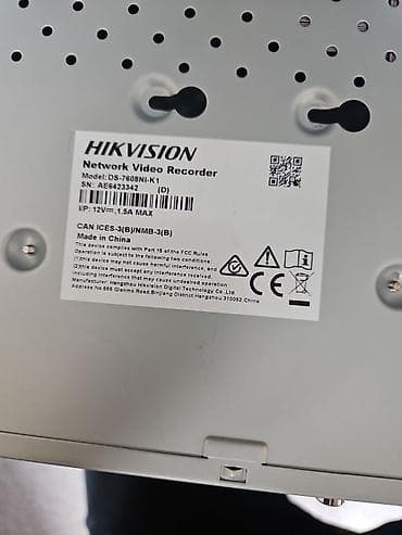 Техника и электроника: Hikvision DS-7608NI-K1 — сетевой видеорегистратор (NVR) • Поддержка до — 2