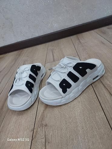 макаси мужские: Мужские сандалии, 38, 38.5, 39, Nike, Новый, цвет - Белый, Самовывоз — 4