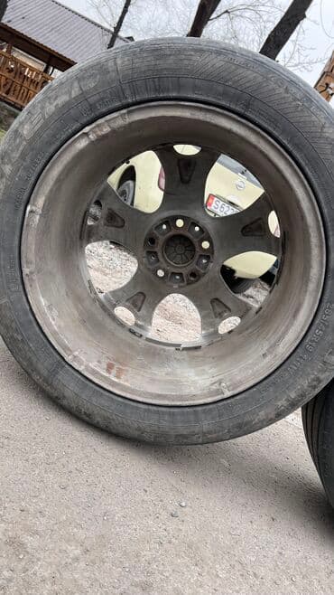 шины бишкек дордой цены: Колеса в сборе 285 / 45 / R 19, Лето, Б/у, Комплект, Легковые, Литые, отверстий - 5 — 17