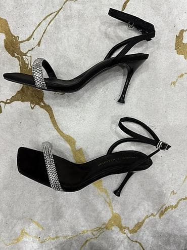 Сабо: Женские босоножки TAMIDO Collection - Цвет: черный - Форма мыска — 1