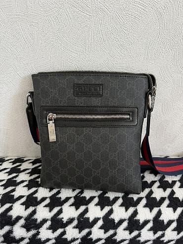 рюкзак бу: Классическая сумка, Gucci, Застежка на молнии, Мужские — 3