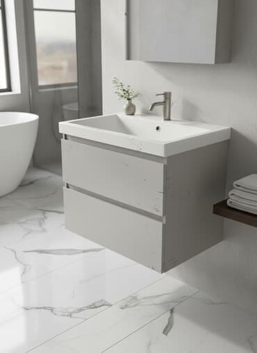 шкафчик в ванну: Жуунуучу бөлмө үчүн шкаф, Күзгүсүз — 1