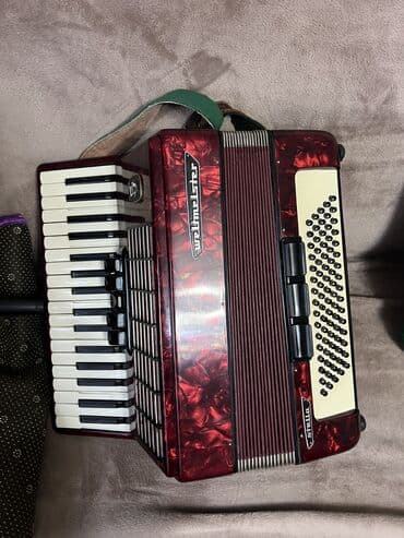 головной микрофон: Аккордеон Weltmeister (Meteor-N) Cardal. - Немецкий аккордеон — 2