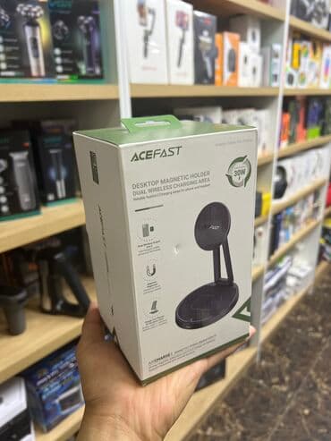 зарядно пусковое устройство купить: Беспроводное зарядное устройство ACEFAST E8 desktop 2-in-1 Расстояние — 9