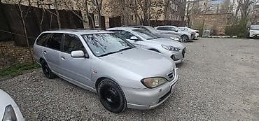 Транспорт: Nissan Primera: 2002 г., 1.8 л, Кол менен иштөөчү, Бензин, Универсал — 2
