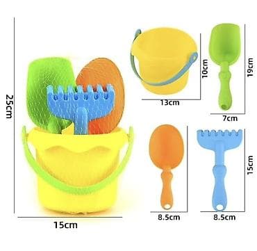 мыльные пузыри купить: Набор для игры в песочнице (ведёрко + инструменты) — 1