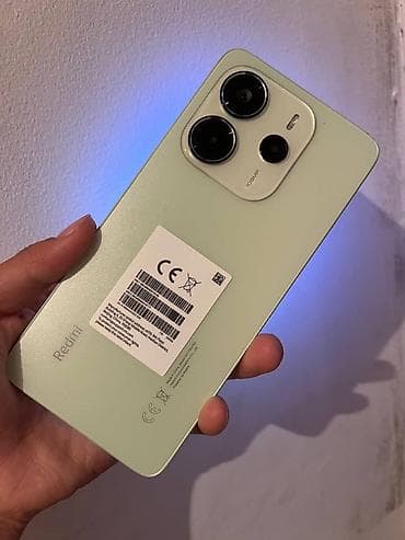 Redmi, Redmi Note 14, Б/у, 256 ГБ, цвет - Зеленый, 1 SIM, 2 SIM