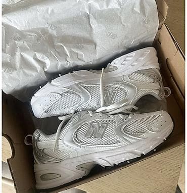 кроссовки maison margiela: Кроссовки New Balance 530 (NB 530), цвет: белый/серый. Размер 40,5 — 3