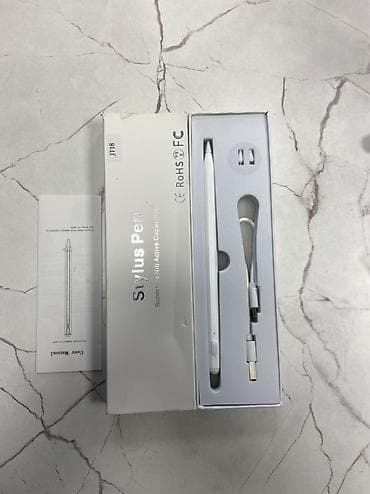 1)Активный стилус Stylus Pen JT18 Цена: 3 000 сомов Цвет: Белый ⚪
